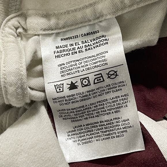 Nike Tee Shirt Mens XL Beige Short Sleeve Logo 100% Cotton Athletic Cut Retro - Picture 6 of 6